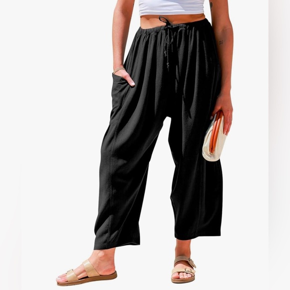 Pants - NWT- Women's Black Boho Style Pants